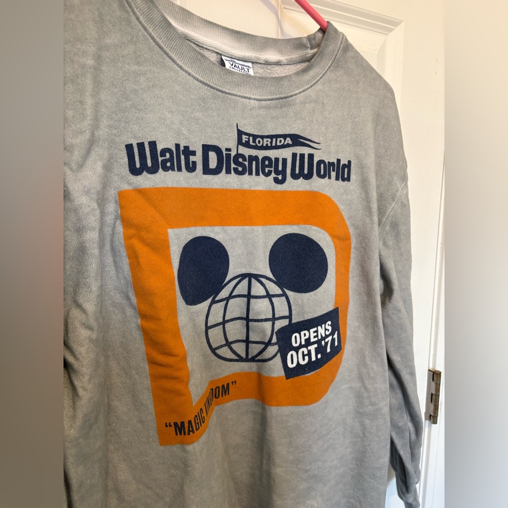 WDW Vault Collection 50 Magic Kingdom crew neck shirt - Picture 2 of 10